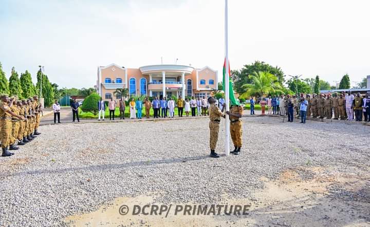 Montée des couleurs du 11 septembre 2024 à la Primature