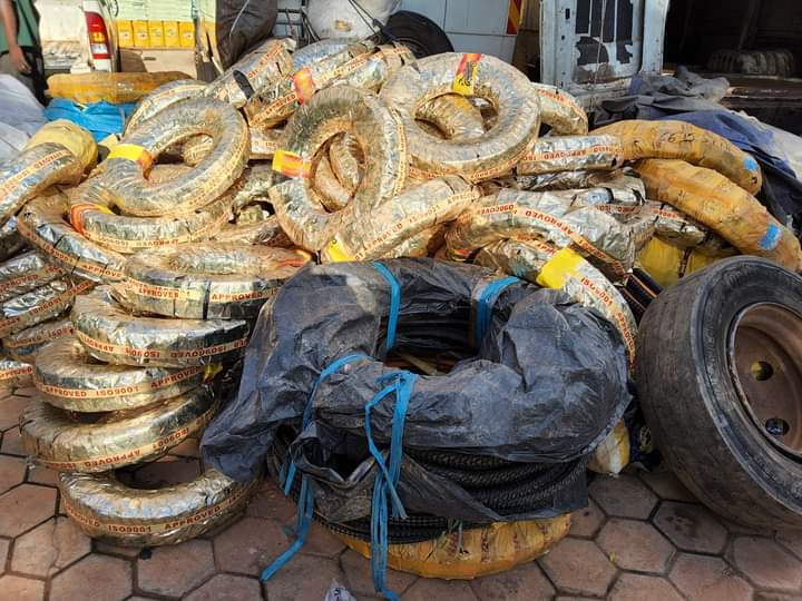 Saisie de marchandises frauduleuses par la CNLF, 22 septembre 2024