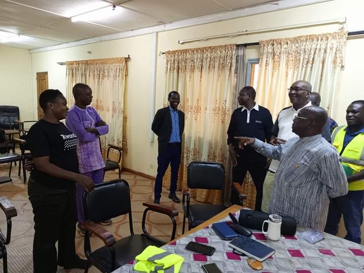 Visite innopinée du ministre des Infrastructures dans la région des Hauts-Bassins, 19 octobre 2024