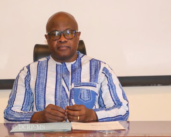 Le ministre de la Santé, Dr Robert Kargougou lors de la 8e rencontre nationale sur la gratuité des soins, 12 décembre 2024