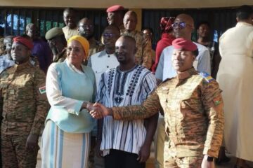 Passation de charges à la tête du ministère en charge de l'Action humanitaire, 17 décembre 2024