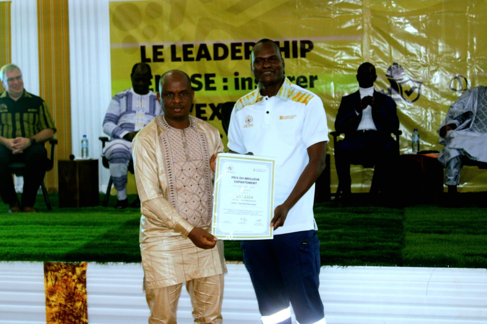 Célébration des Journées santé sécurité et environnement (JSSE) sur le site de Essakane, du 2 au 4 décembre 2024