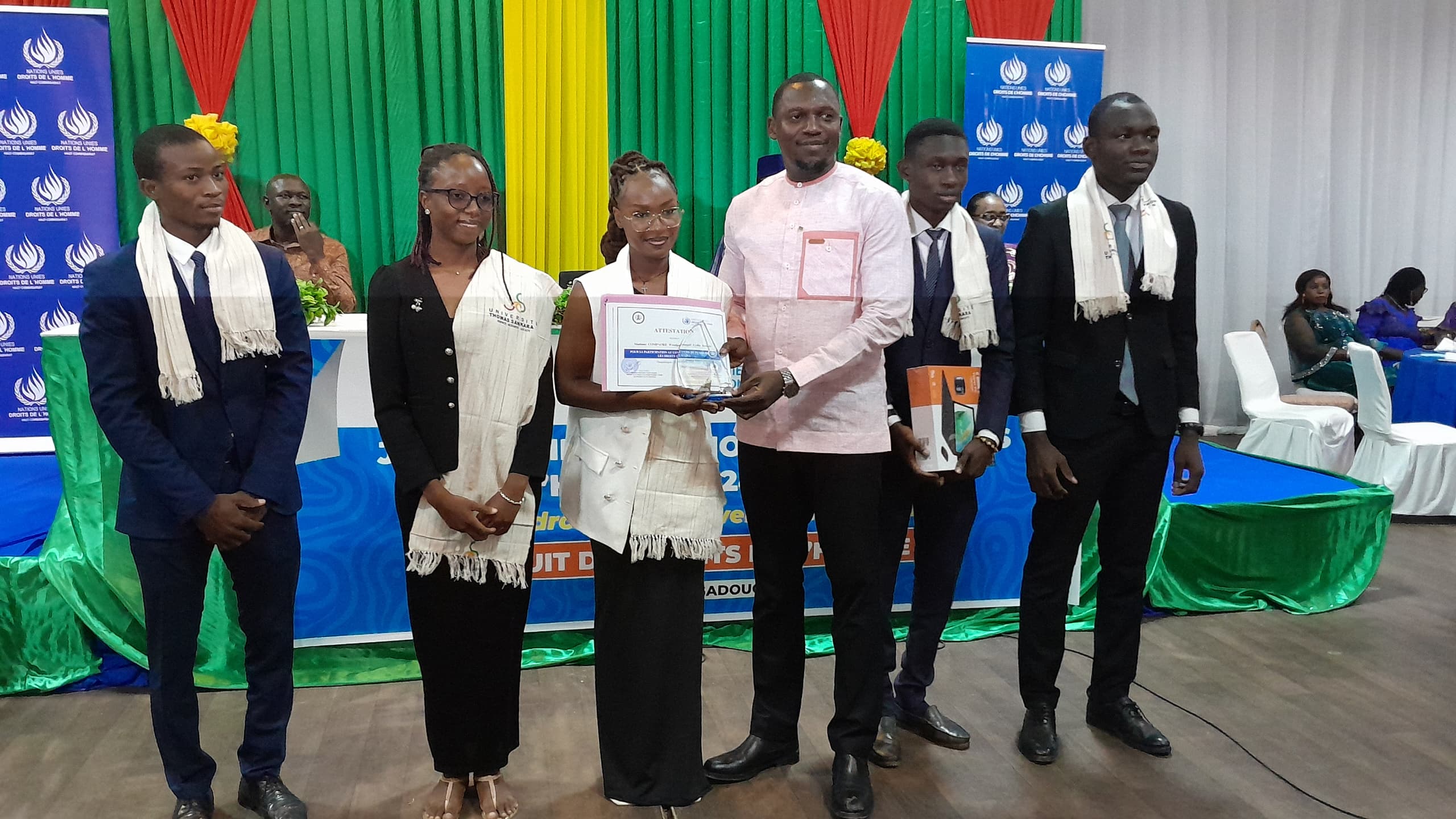 La commémoration de la 76ème journée des Droits de l’Homme à travers la « Nuit des Droits humains », 10 décembre 2024