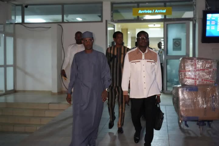 Voyage du ministre en charge des Arts, Gilbert Ouédraogo au Tchad dans le cadre des préparatifs du FESPACO 2025, 11 janvier 2025