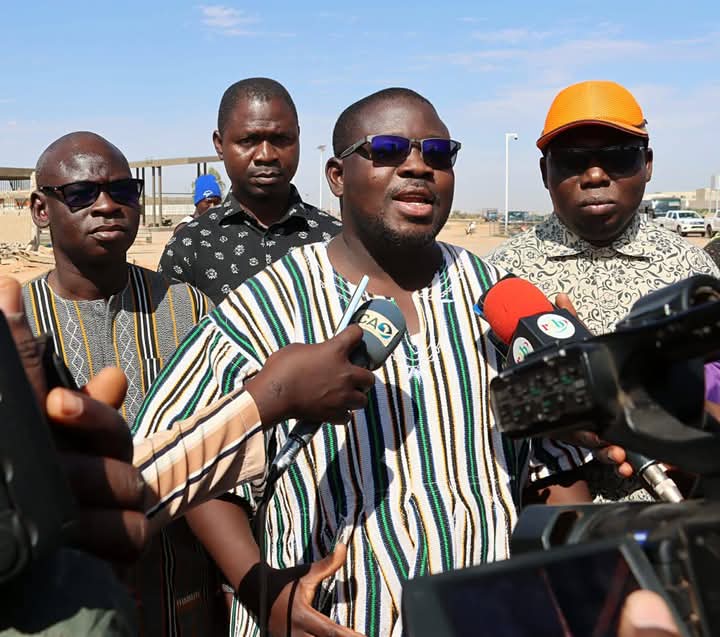 Opération de démolition des infrastructures sur l'entreprise de la voie de contournement de Ouagadougou, 15 janvier 2025