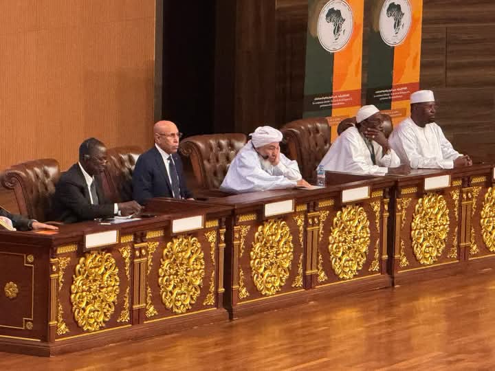 Du 21 au 23 janvier 2025 le ministre en charge de l'Enseignement de base, Jacques Sosthène Dingara a représenté le Burkina Faso à la Conférence Africaine pour la Promotion de la Paix à Nouakchott en Mauritanie