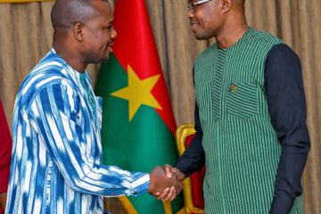 Le Premier ministre a accordé une audience au Directeur exécutif du Bureau national des grands projets du Burkina (BNGPB), Dr. Bruno Compaoré, 20 janvier 2025