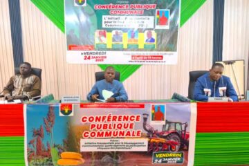 Conférence publique sur l’Initiative présidentielle pour le développement communautaire (IPDC), 24 janvier 2025 à Koudougou