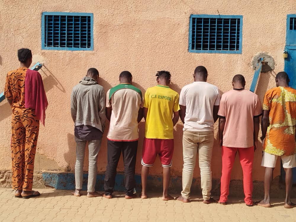 Point de presse de la Gendarmerie sur l'arrestation d'un présumé réseau d'escroquerie utilisant le système « QNET », 8 Janvier 2025