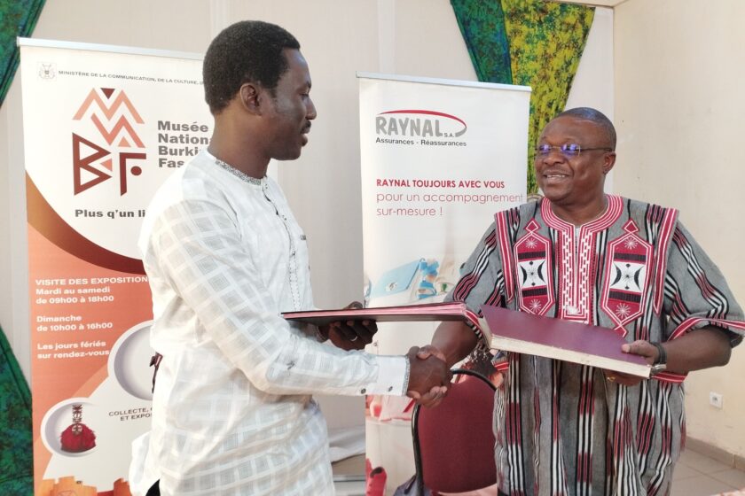 Cérémonie de signature de convention entre le Musée national et Raynal assurances, 9 janvier 2025