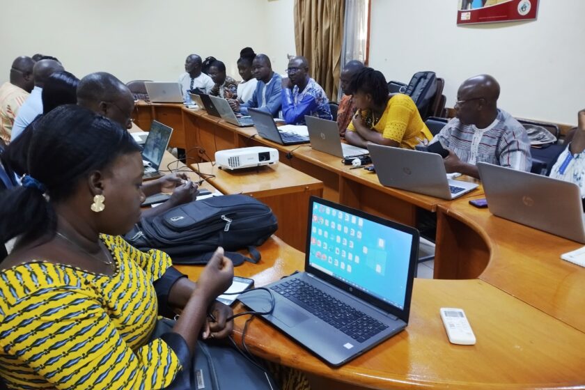 Atelier de renforcement de capacités du personnel du SP/CNLS-IST sur la production de contenus web et la gestion de site web du 13 au 16 janvier 2025 à Ouagadougou