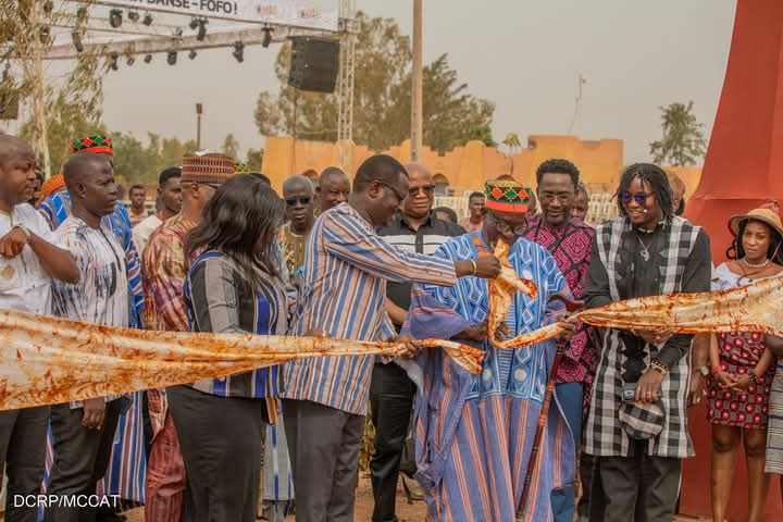Cérémonie de lancement de la 1ere édition du festival Waabo, 1er février 2025