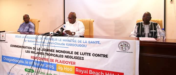 Commemoration en différé de la Journée mondiale de lutte contre les Maladies tropicales négligées (JMMTN), le 07 février 2025 à Ouagadougou