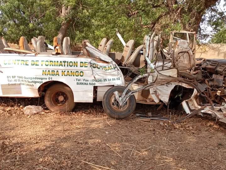 Image illustrative d'un accident de circulation subi par le club AS ECO de retour d'une compétition, 9 janvier 2025