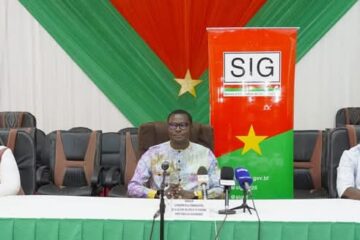 Lancement officiel de la plateforme « SIG Burkina » pour faciliter l’accès de l’information gouvernementale aux populations, 14 février 2025