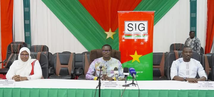 Lancement officiel de la plateforme « SIG Burkina » pour faciliter l’accès de l’information gouvernementale aux populations, 14 février 2025