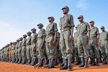 Sortie de la 80e promotion des appelés du Service national patriotique (SNP), 20 février 2025 à Loumbila