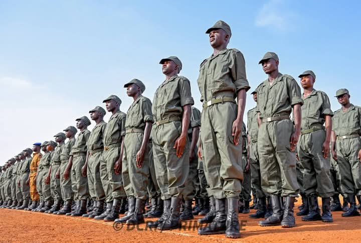 Sortie de la 80e promotion des appelés du Service national patriotique (SNP), 20 février 2025 à Loumbila