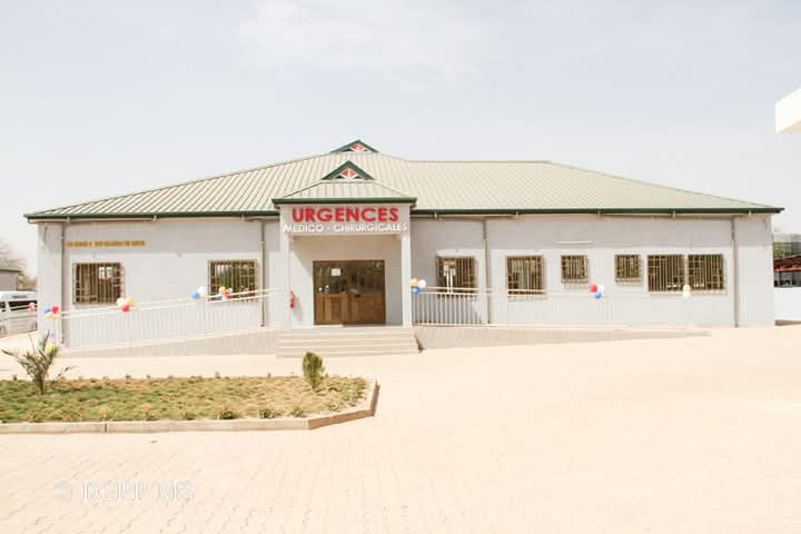 L'inauguration du Complexe médical Masroor à Kouba, dans la commune de Koubri, construit par la Communautaire Ahmadiya, 22 février 2025