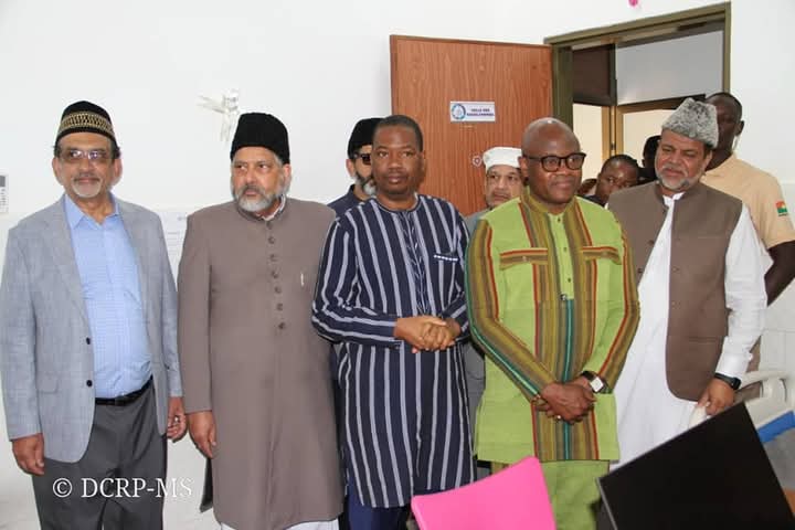 L'inauguration du Complexe médical Masroor à Kouba, dans la commune de Koubri, construit par la Communautaire Ahmadiya, 22 février 2025