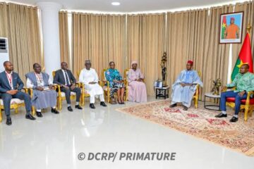 Le Premier ministre, Jean Emmanuel Ouédraogo a accordé une audience aux ministres en charge de la Culture du Mali, du Sénégal, du Togo et au Secrétaire général du ministre chargé de la Culture du Niger, FESPACO