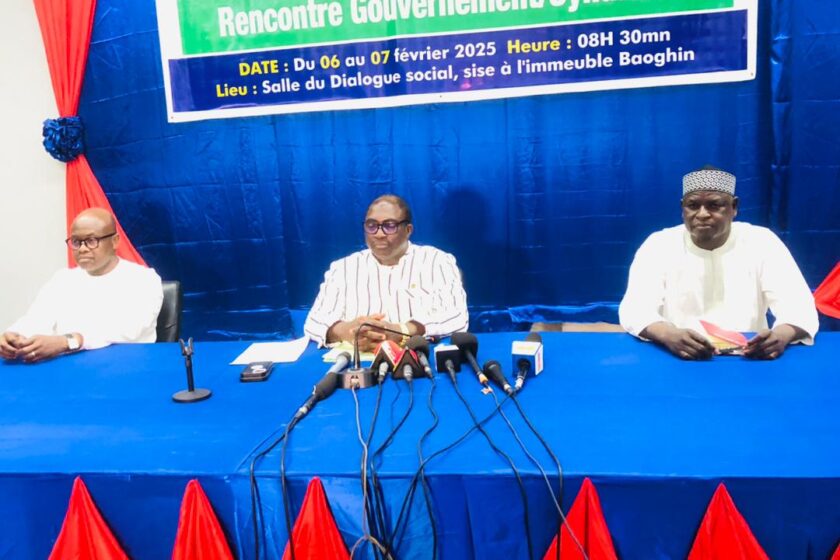 Rencontre Gouvernement-Syndicats 2025, 7 et 8 février 2025