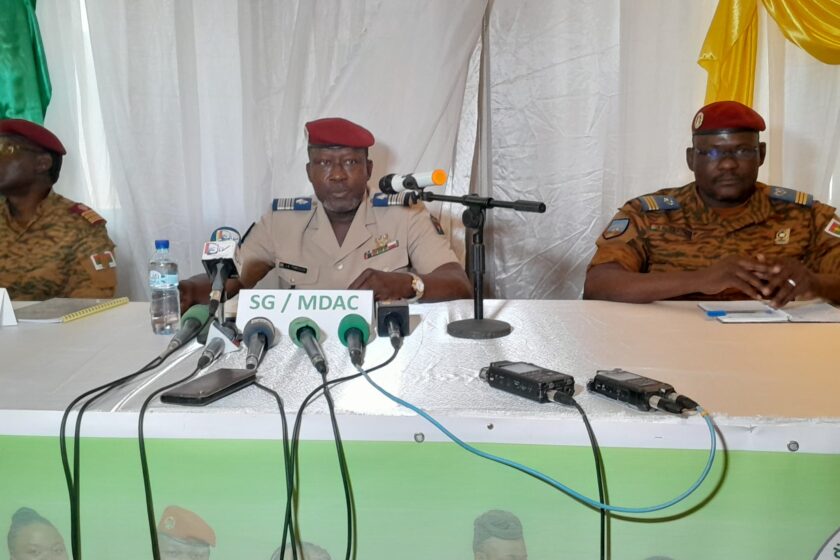 Conférence de presse sur l'operationnalisation de la CAMA, 11 février