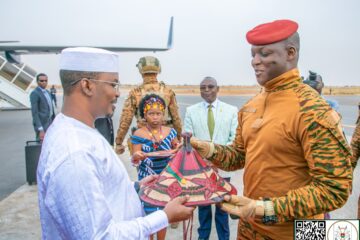 Le président du Tchad, le Maréchal Mahamat Idriss Deby Itno est arrivé à Ouagadougou pour la cérémonie d'ouverture du FESPACO 2025
