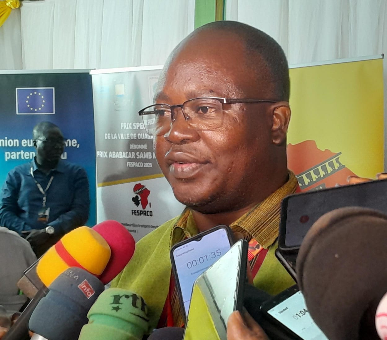 Conférence de presse de dévoilement des prix spéciaux du FESPACO 2025, 24 février 2025