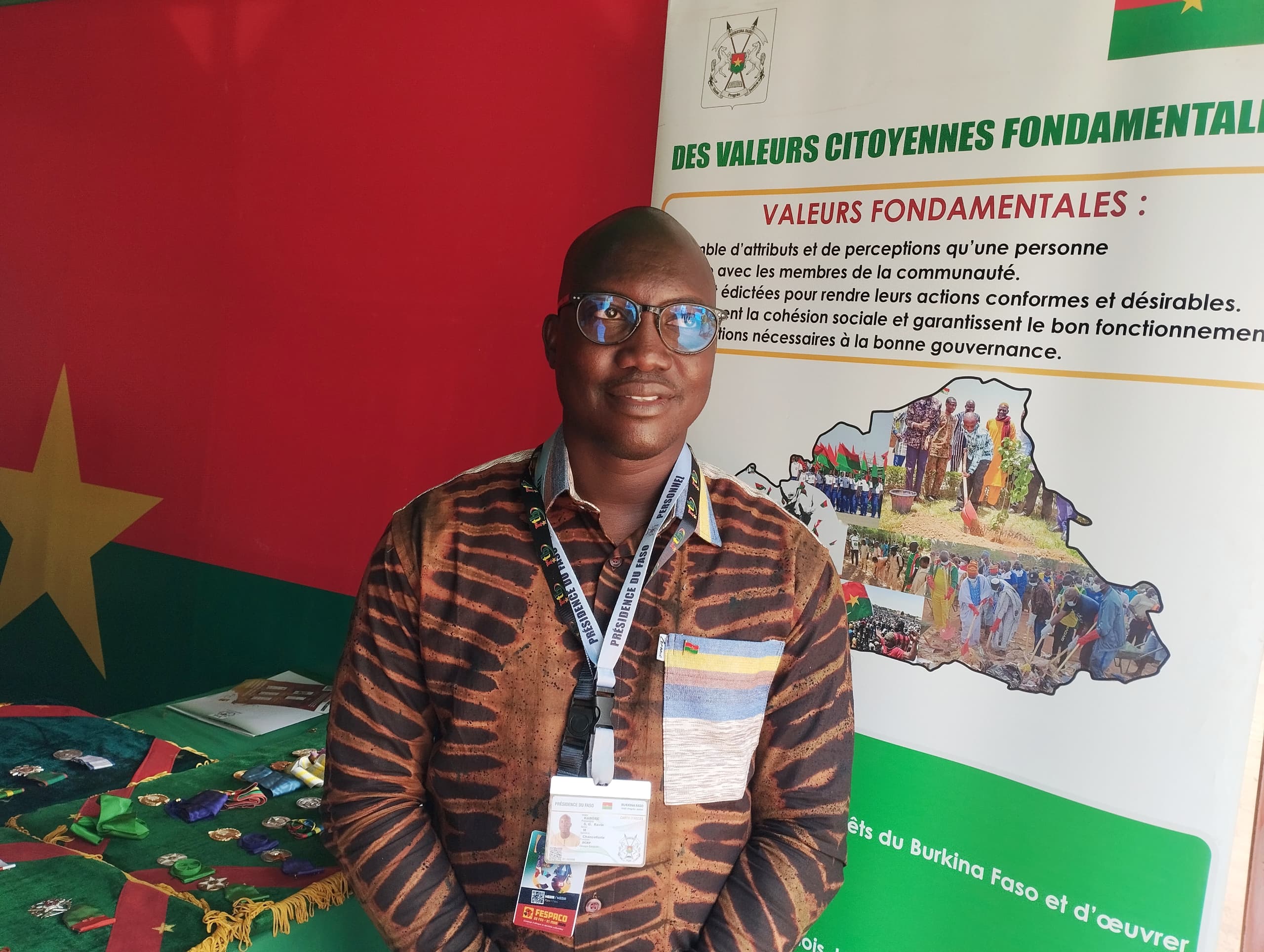 Micro trottoir stands d'exposition à l'occasion de la 29e édition du FESPACO, 25 février 2025