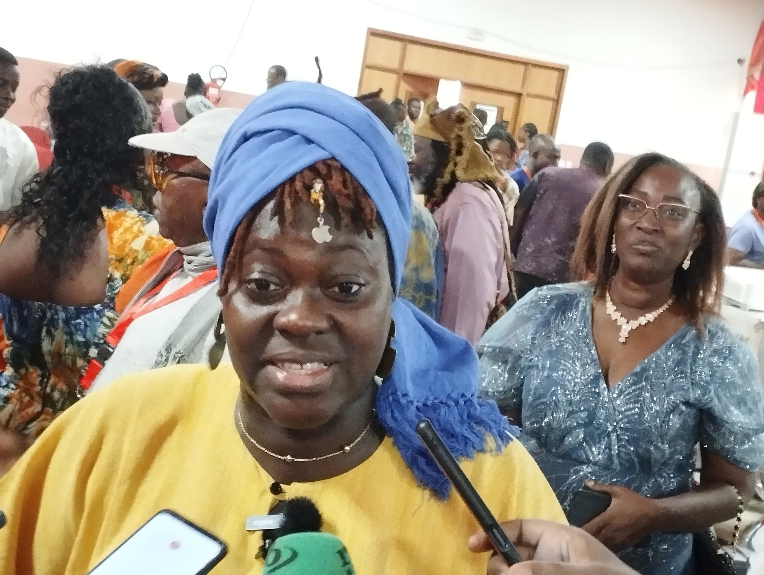 Le film « Waongo » de la réalisatrice burkinabè, Augusta Palenfo a fait le plein de la grande salle de la Mairie centrale de Ouagadougou, le 26 février 2025.