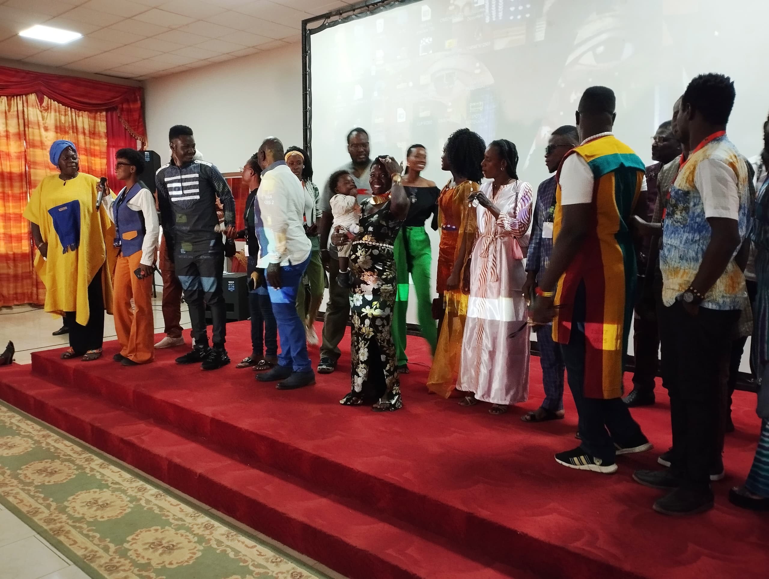 Le film « Waongo » de la réalisatrice burkinabè, Augusta Palenfo a fait le plein de la grande salle de la Mairie centrale de Ouagadougou, le 26 février 2025.