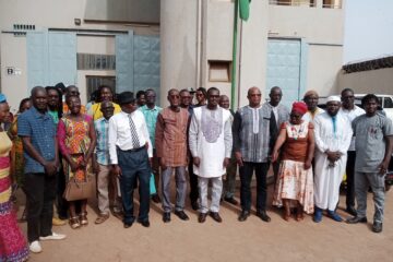 Rencontre du ministre en charge de la Culture, Gilbert Ouédraogo avec les cinéastes Burkinabè sélectionnés en compétition officielle au FESPACO, 31 janvier 2025