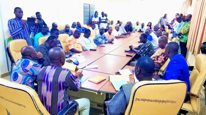 Cérémonie d'installation du SG et de deux Directeurs techniques au Burkina Yin Wisgr Meta (BYM), 12 mars 2025