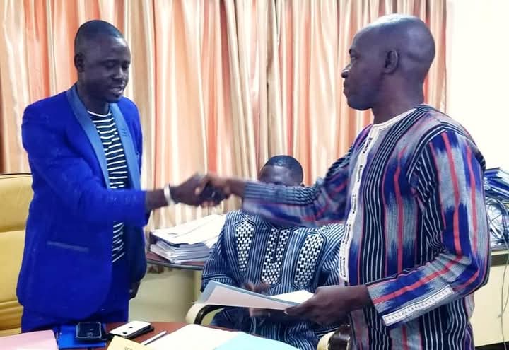 Cérémonie d'installation du SG et de deux Directeurs techniques au Burkina Yin Wisgr Meta (BYM), 12 mars 2025