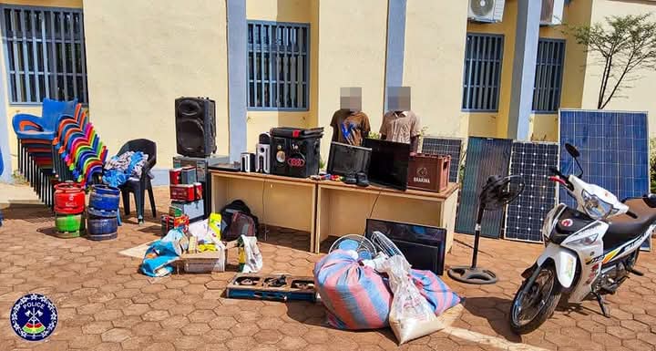 Un binôme de présumés cambrioleurs mis aux arrêts par la Police Nationale à Kaya