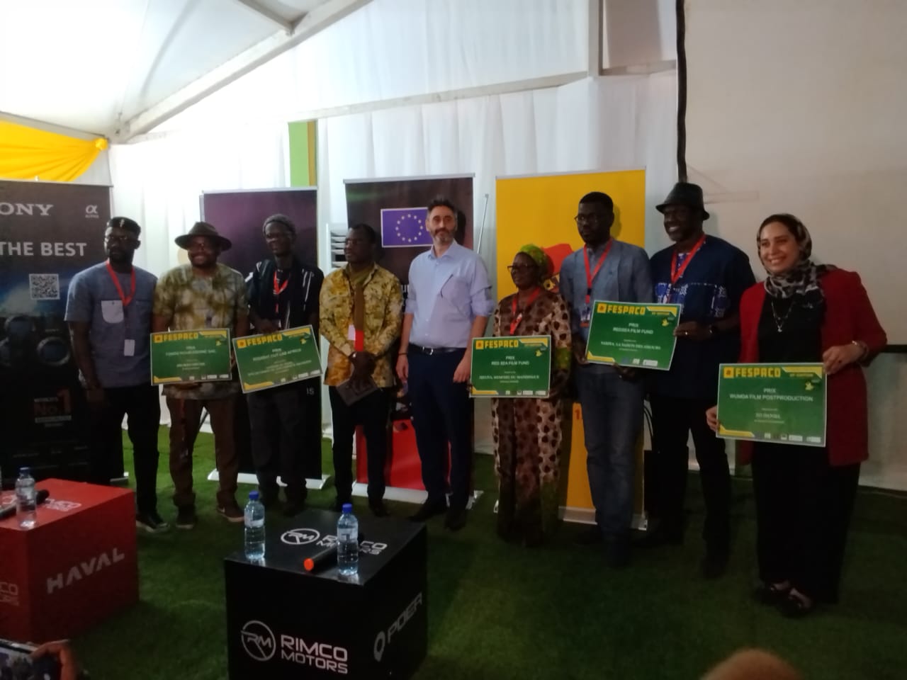 Remise de prix Pro MICA du FESPACO 2025