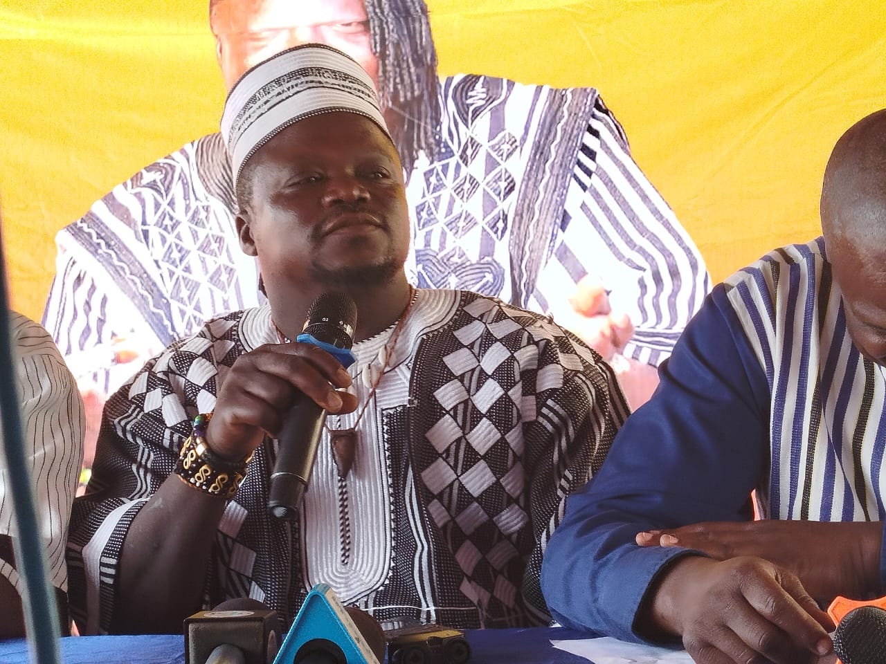 Conférence de presse sur la célébration des 10 ans de carrière de l'artiste musicien Beyouane, 4 mars 2025