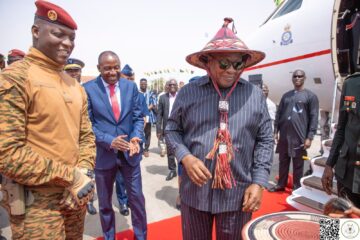 Visite du président du Ghana, John Dramani Mahama au Burkina, 10 mars 2025