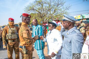 Séjour du président du Faso dans la région du Plateau Central, 20 mars 2025