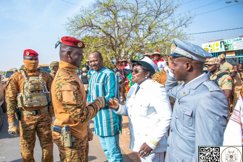 Séjour du président du Faso dans la région du Plateau Central, 20 mars 2025