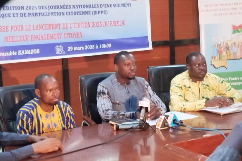Conférence de presse du lancement du Prix du meilleur engagement citoyen, JEPPC 2025