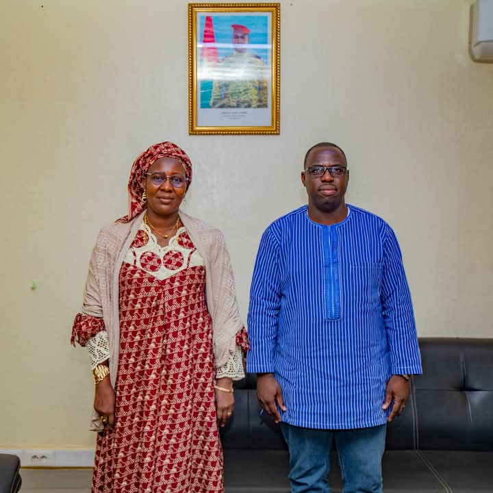 Le Commandant de la BCLCC a reçu en audience la présidente de la CIL, 16 avril 2025