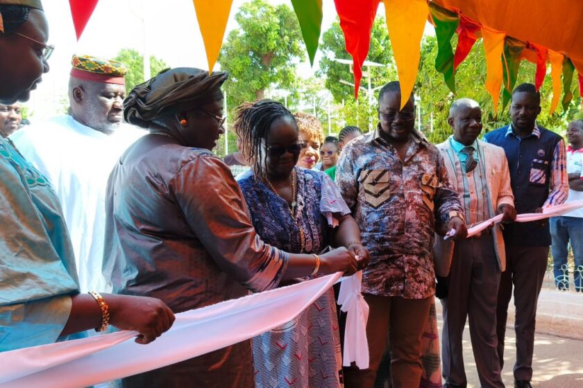 Lancement de la 8e édition des « 48 heures de la secrétaire et standardiste de la Commune de Ouagadougou », 24 avril 2025