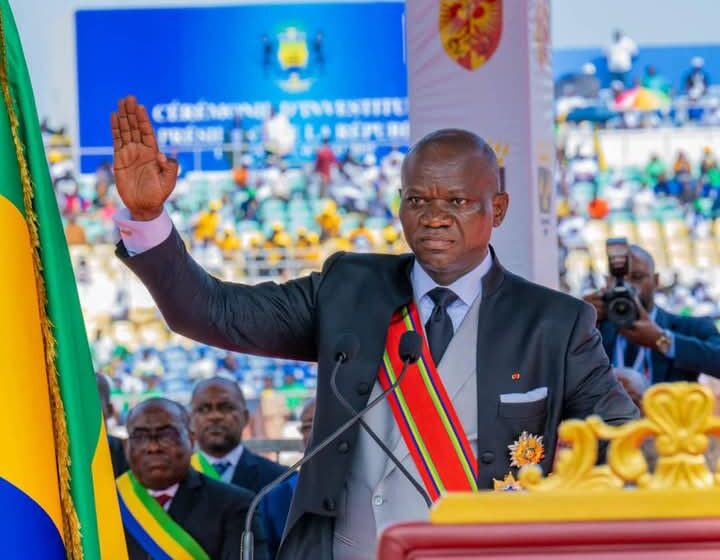 Investiture du président gabonais Brice Clotaire Oligui Nguema, 3 mai 2025