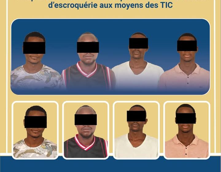 Des cyber escrocs dans les filets de la BCLCC