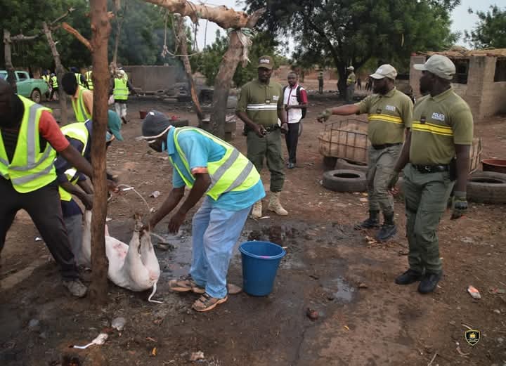 La police municipale de Ouagadougou démantèle un réseau d'abattage clandestins, 24 mai 2025