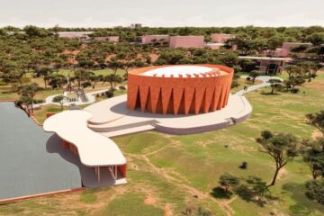 Photo illustration du Mausolée Thomas Sankara et de ses 12 compagnons