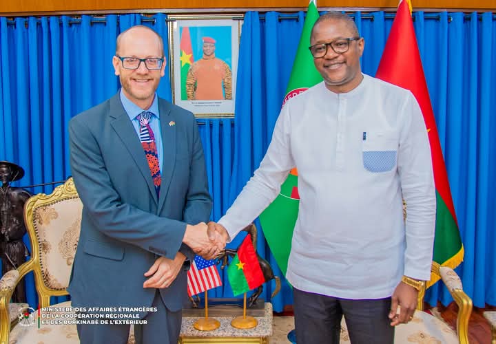 Visite de l'émissaire du président Donald Trump au Burkina Faso, 27 mai 2025