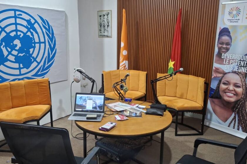 A l'occasion du Forum national « Génération Feu Vert », l'UNFPA a inauguré un centre incubateur pour jeunes, 13 mai 2025